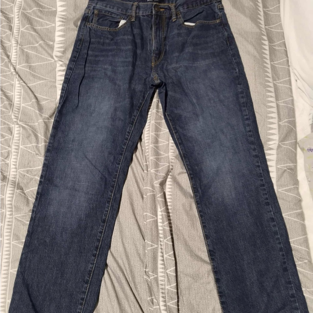 GAP Men's Straight Fit Blue Jeans